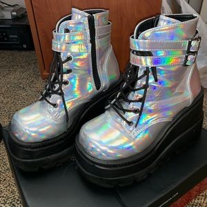 Spaced Out Technopagan Boots from dolls kill